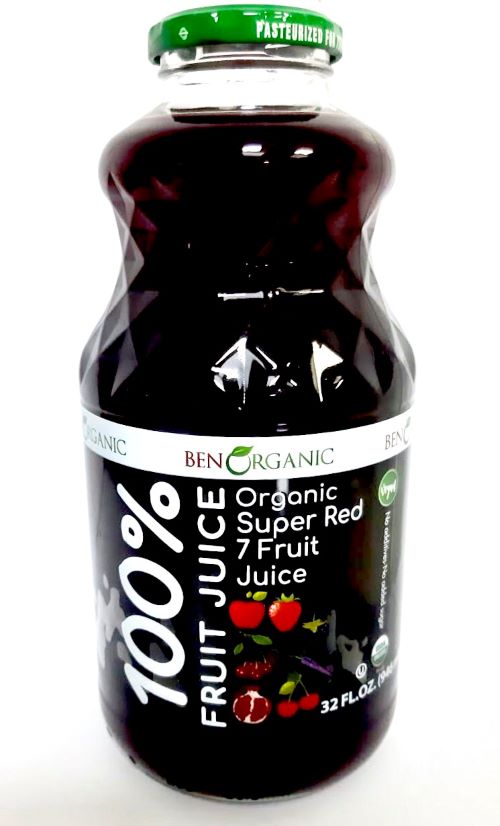Ben Organic super red 7 fruits juce