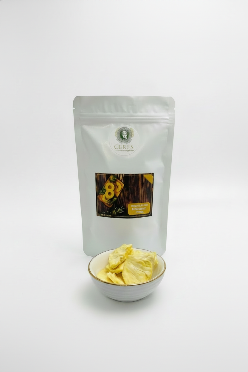 Frozen dried mango